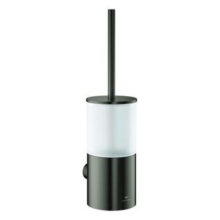 GROHE Toilettenbürstengarnitur Atrio Wandmontage, hard graphite gebürstet