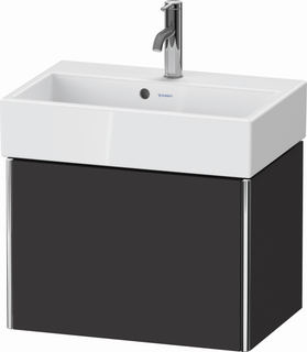 Duravit WT-Unterschrank Compact XSquare 58,4x39x39,7cm, 1 AZ, wandh, graph matt
