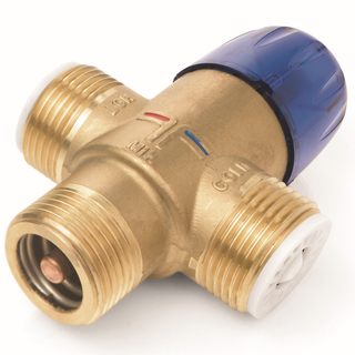 Taconova Mischventil NOVAMIX VALUE 70 FS G 1, m Rückflussverh., thm., 35-70 GradC