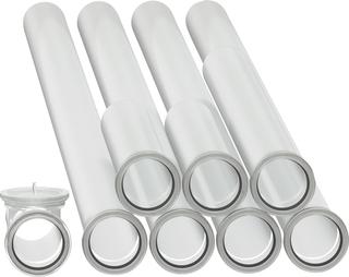 BOSCH Abgasrohr-Set FC-Set-SR80 10 m, d 80mm, st, m Prüfrohr, senkrecht