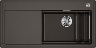 Blanco Spüle ETAGON XL 6 S-F SILGRANIT 98,8x49,8cm, cafe, Be r, m AL-Fbd./Zu
