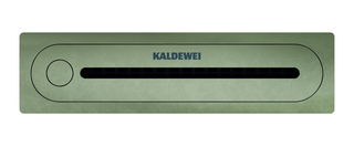 Kaldewei Ablaufgarnitur FLOWPOINT ZERO Edelstahl, champagner gebürstet