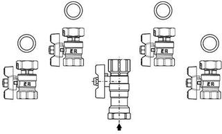 Daikin Anschluss-Set KHST für GWxxT
