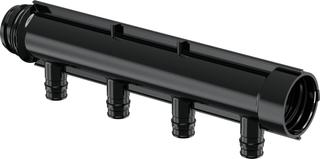 Uponor Aqua PLUS Verteilersegment Q&E PPM 1" 4X16 c/c50mm