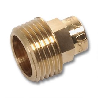Sanha Übergangsnippel 4243G 15mmx3/4" AG, Rotguss