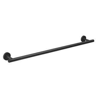Herzbach Badetuchhalter Living 800mm, schwarz matt, Wandmontage