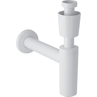 GE Tauchrohrgeruchsverschluss für WB Abgang horiz., d32, G1 1/4, weiß-alpin