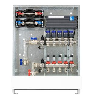 Strawa Anschluss FBH-63-V-W2-WMZ-C80-E Comf., m E-Zub, 12 HK, 1025x760-890mm
