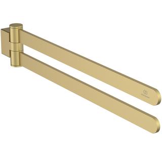 IS Handtuchhalter Conca 44,7cm, doppelt, brushed gold