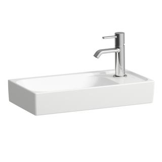 Laufen Handwaschbecken MEDA 46x23,5cm, ubf., o. ÜL, m Hahnl., we.