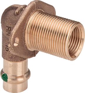 Viega Wanddurchführung Sanpress 2232.1 15mmxRp 1/2xG 3/4x35mm, Sibr, winkl., SC