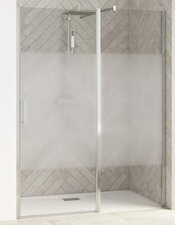 Kinedo Smart Design Pxxl 150 Schwenktür tg m Ff P chrom Dekorglas Cosmos Nische
