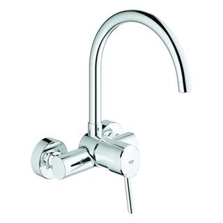 GROHE Spültisch-Einhebelmischer Concetto 1/2", Ausl. 280mm, Wandmontage, chrom