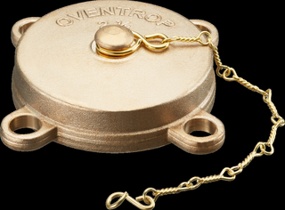 Oventrop Verschlusskappe G 2, mit Tankdeckel