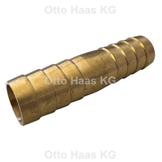 HAAS Verbindungsröhrchen 1/2", schwere Ausführung, Messing massiv