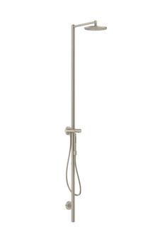 hansgrohe Duschsäule Axor Starck m Therm., Kopfbr. 240mm, 1j, brush. ni.
