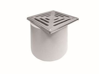 Dallmer Aufsatz VEC 15 Serie 15 VEN 15, Ro ES, vs, 150x150mm, verst.
