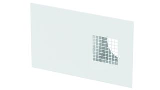 Zehnder Außenwandgitter DN 160, Anschl. li, weiß, 700x448x101mm
