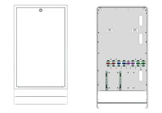 Strawa Frischw-Stat Friwara W-FBR-HT M1-W-UP-FB-KH8, dezentr., UP, m Leiste