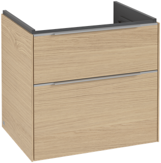V&B Waschtisch-Unterschrank Subway 3.0 62,2x57,6x47,8cm, m LED/Gr. AL g, No Oa