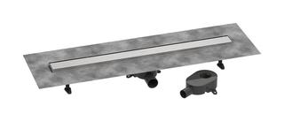 hansgrohe RainDrain Go Duschrinne Set, 40, 50, L 900mm, Edelstahl Finish