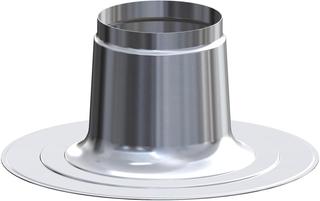 ATEC Flachdachkragen DN 60/100, DN 80/125, Bauhöhe 150mm