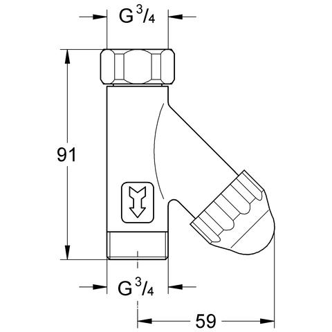 Artikelbild 3 des Artikels „GROHE WAS-Schrägfilter 3/4
