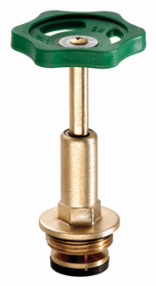 HS Fettkammer-Oberteil 2095 1 1/4", mit steigender Spindel, Handrad
