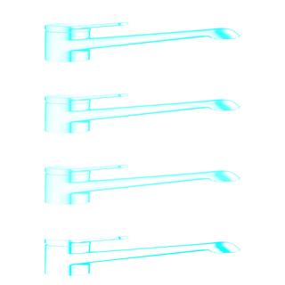 KWC Waschtisch-Einhebelmischer WAMAS 2.0 Ausladung 220mm, verchromt