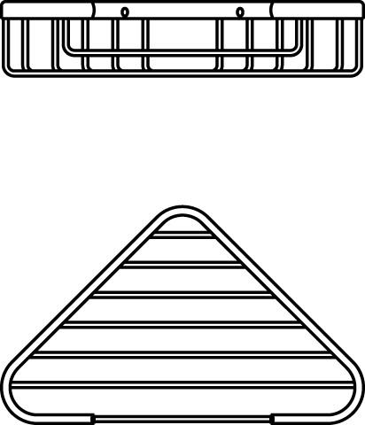 Artikelbild 5 des Artikels „Ideal-Standard Eck-Seifenkorb IOM mit Befestigungssatz “