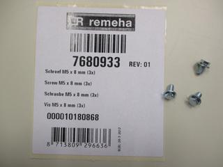 RE Schraube M5x8 (3x) 7680933