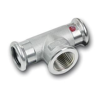 Sanha T-Stück Therm 24130G 28mmx1/2"x28mm, beids. Innenpressende/IG