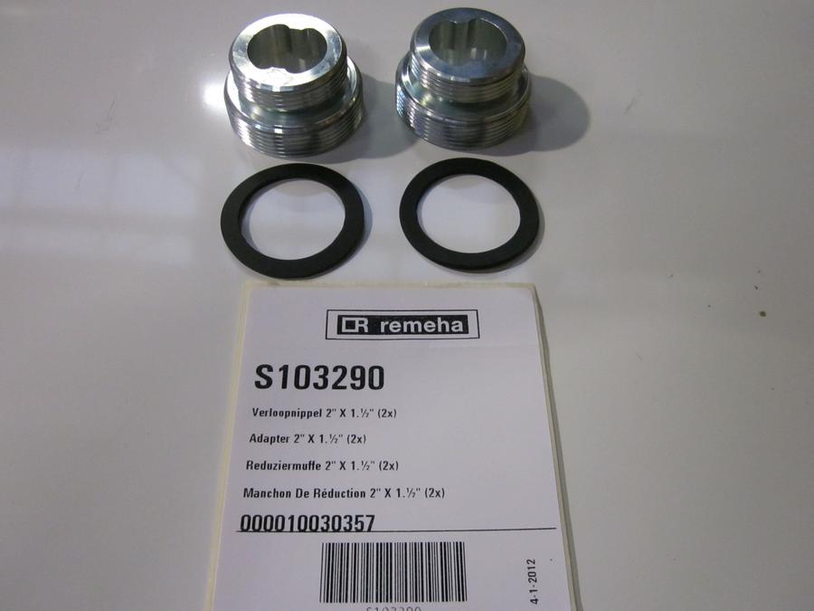Artikelbild 1 des Artikels „RE Reduziermuffe 2 X 1 1/2 (2x) S103290 “