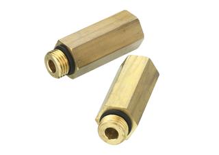 Danfoss Messnippelverlängerung 43mm, für MSV-F2, 2 Stück