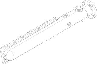 BOSCH Ersatzteil TTNR: 8738804662 Vor- / Rücklaufrohr CLA-1 5Gld everp
