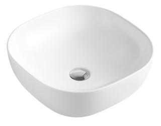 FORMAT Plus Aufsatzwaschtisch SlimRim weiß, 42x42x14cm