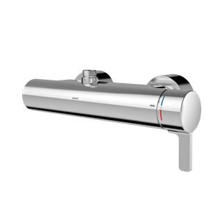 AR Thermostat-Wandbatterie, F5, EHM, für Bogen/Duschrohr, Hygieneoption