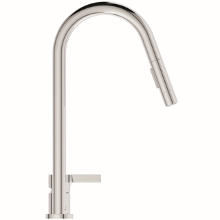 IS Küchen-2-Loch-Armatur Gusto Ausl. 240mm, hoh. Ausl., 2-Fkt.-HBR, ch