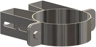 ATEC Wandabstandhalter DN 60/100, 50mm, PP, Edelstahl blank