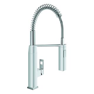 GROHE Spültisch-Einhebelmischer Eurocube 1/2", Profibrause, chrom