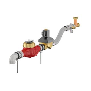 Flamco Ablassmodul mit Wasserzähler, Kvs = 20 cbm/h