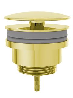 VitrA Schaftventil d= 62mm, rund, Metall, Gold Soft