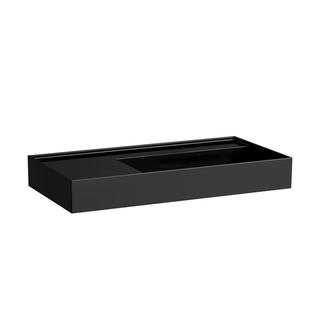 Laufen Aufsatzwaschtisch KARTELL 90x46cm, Ab li, o. ÜL, o. Hahnl., sw gl