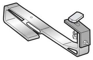Remeha Dachanker Aluminium, für Falzziegel, 4 Stück