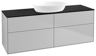 V&B WT-Unterschrank Wandbel. Finion 160x60cm, Abd.-Pl. bla m, lig grey matt