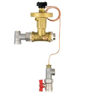 Strawa Anschlussgarnitur e-class AG 3/4" V-DP25, vertikal