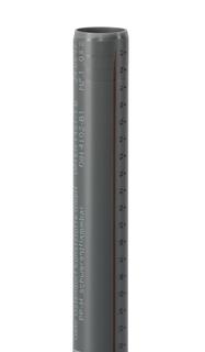 Ostendorf HTsafe Rohr GL DN/OD 32, 5000mm, ohne Muffe