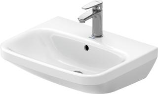 Duravit Waschtisch DuraStyle 55x44cm, we WG, m HL, ÜL, Hahnlochbank