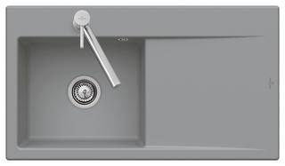 V&B Spüle Subway Style 50 Spülbecken links, stone CeramicPlus
