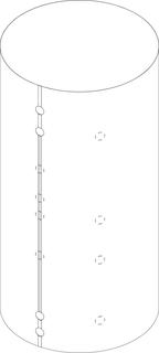 BOSCH Ersatzteil TTNR: 7735501783 Verkleidung P1300.6 silber everp